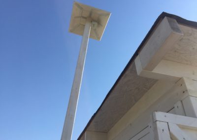 Antenna RT per servizio in spiaggia a Gallipoli